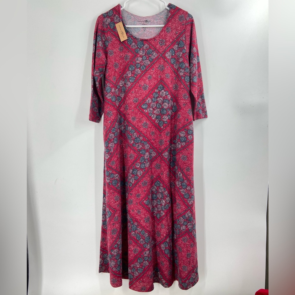 NWT Natural Life Sweater Knit Maxi Dress Medium